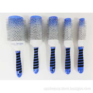 Ceramic Hair Brush #69601- White